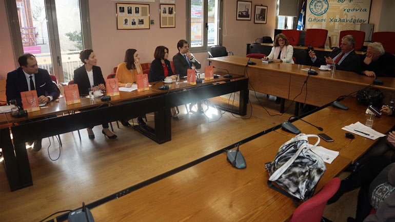 Στο Χαλάνδρι ο υφυπουργός Περιβάλλοντος της Σλοβακίας – Ενημερώθηκε για τη διαχείριση των απορριμμάτων