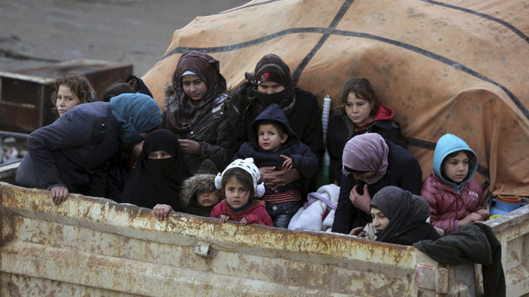 Η μεγαλύτερη μετατόπιση πληθυσμών στον εμφύλιο της Συρίας έχει καταγραφεί στο Ιντλίμπ τις τελευταίες δέκα εβδομάδες