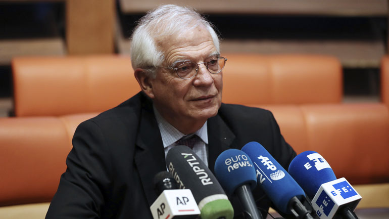 Μπορέλ: Βρείτε τρόπο να ασκήσετε πίεση για την επίλυση της συριακής κρίσης