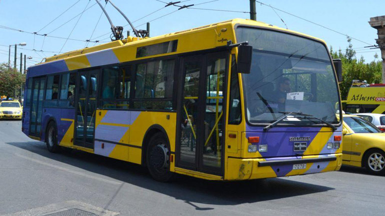 Χωρίς τρόλεϊ στις 18 Φεβρουαρίου λόγω της απεργίας για το ασφαλιστικό