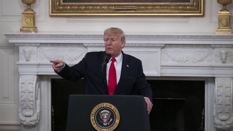 Τραμπ: Το Πεκίνο διαχειρίζεται επαγγελματικά την επιδημία