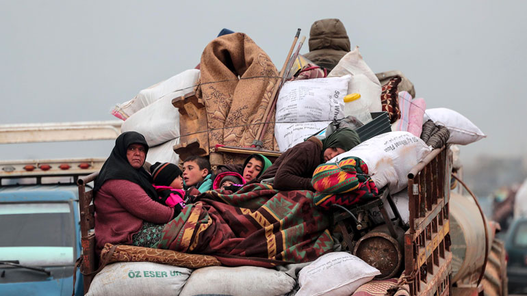 ΟΗΕ: Περισσότεροι από 800.000 εκτοπισμένοι από την επίθεση των κυβερνητικών δυνάμεων στην Ιντλίμπ