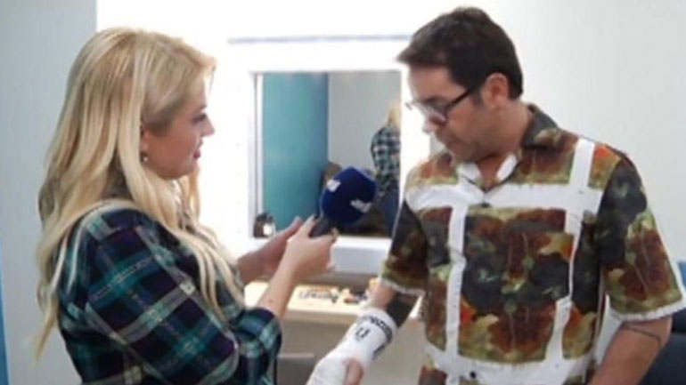 Ο Γιώργος Μαζωνάκης μιλάει για τον τραυματισμό του