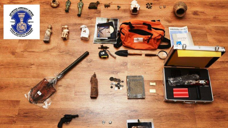 Συνελήφθησαν στην Αργολίδα δύο αρχαιοκάπηλοι