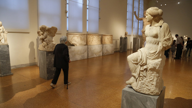 Μειώθηκαν οι επισκέπτες στα μουσεία τον Οκτώβριο
