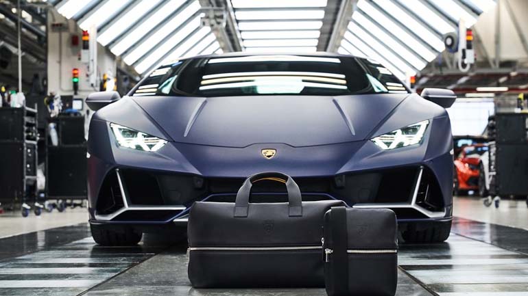 Τσάντες και αποσκευές με την υπογραφή της Lamborghini