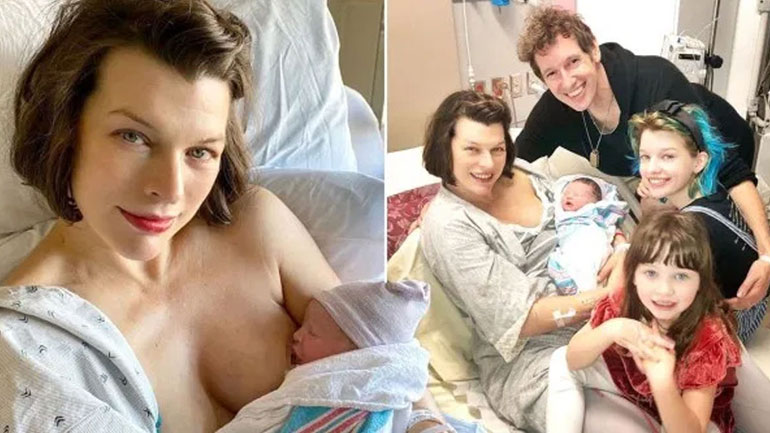 Η Milla Jovovich μιλάει για το πρόβλημα υγείας της νεογέννητης κόρης της