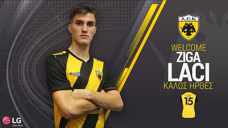 Η ΑΕΚ ανακοίνωσε τον Σλοβένο Ζίγκα Λάτσι
