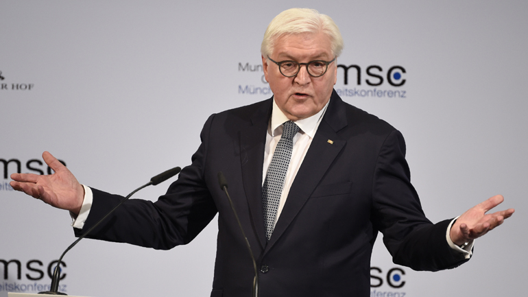 Διάσκεψη στο Μόναχο: Ο Γερμανός πρόεδρος επέκρινε τη Ρωσία για την Κριμαία