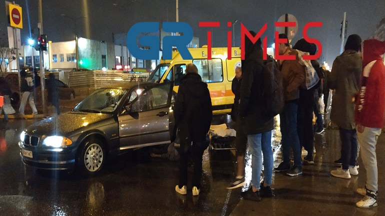 Αυτοκίνητο παρέσυρε και εγκατέλειψε πεζό στη Θεσσαλονίκη