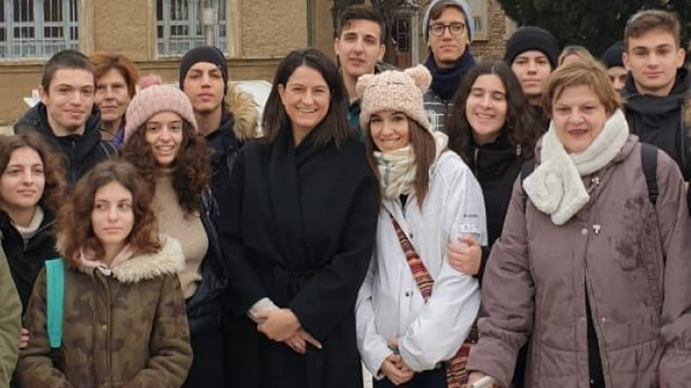 Η υπουργός Παιδείας Νίκη Κεραμέως επισκέφτηκε τη Θεολογική Σχολή της Χάλκης