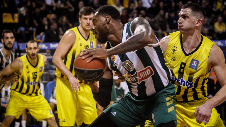 Δύσκολη νίκη για τον Παναθηναϊκό, 88-81 τον Άρη