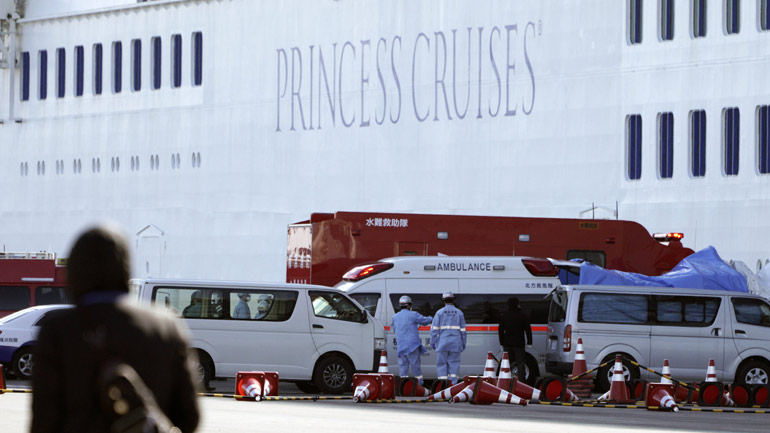Κορωνοϊός: 70 νέα κρούσματα στο κρουαζιερόπλοιο Diamond Princess