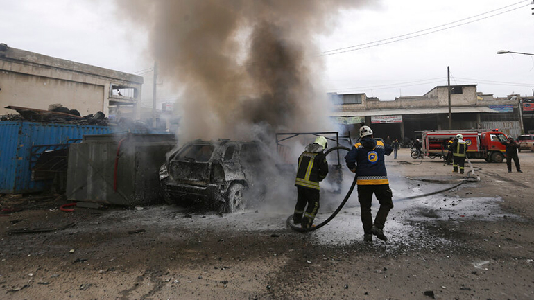Έκρηξη παγιδευμένου αυτοκινήτου κοντά στα σύνορα Συρίας-Τουρκίας