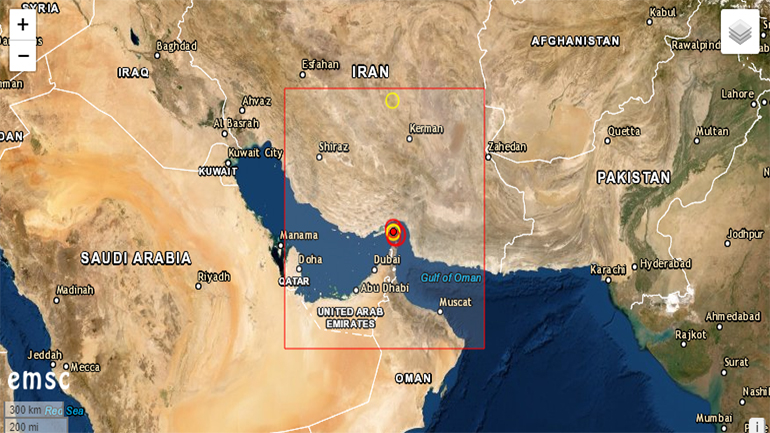 Σεισμός 5,5 Ρίχτερ στο νότιο Ιράν