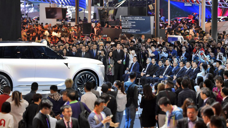 Αναβλήθηκε η έκθεση αυτοκινήτου στο Πεκίνο