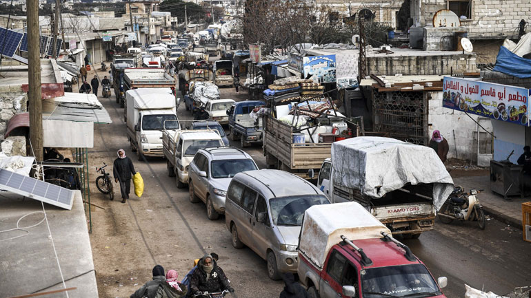 Στους 900.000 οι εκτοπισμένοι στο Ιντλίμπ της Συρίας