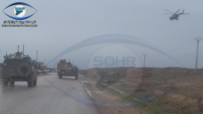 Κοινή περιπολία ρωσοτουρκικών δυνάμεων στη Συρία