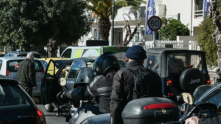 Αποκαταστάθηκε η κυκλοφορία των οχημάτων σε δρόμους της Αθήνας