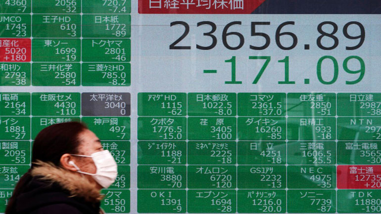 Πτωτικά κινείται το χρηματιστήριο στο Τόκιο