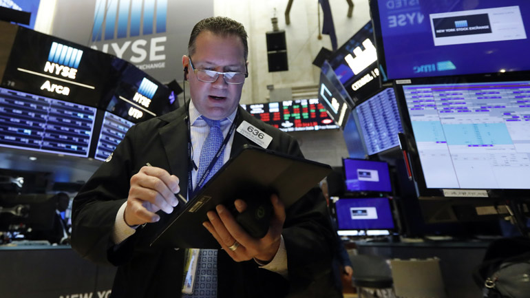 Μικτά πρόσημα στη  Wall Street