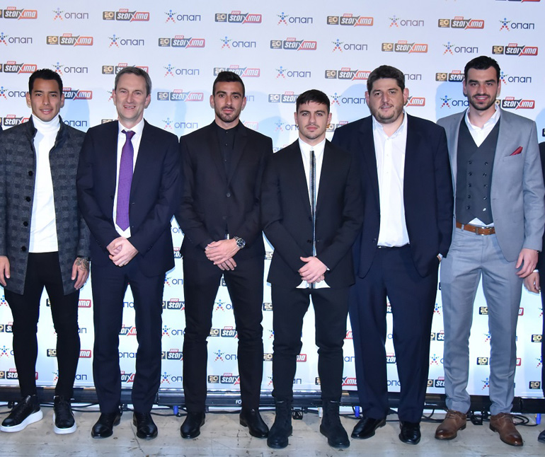 Σέρχιο Αραούχο, Ντάμιαν Κόουπ, Στράτος Σβάρνας, Κώστας Γαλανόπουλος, Θάνος Ρήγας, Παναγιώτης Τσιντώτας