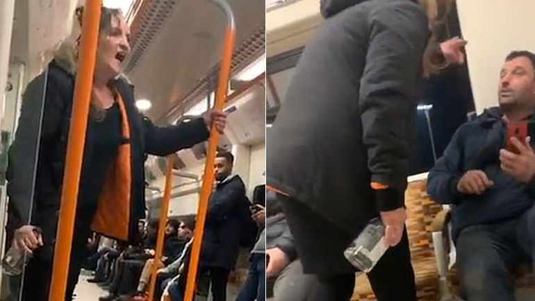 Άνδρας επιτίθεται σε μεθυσμένη γυναίκα