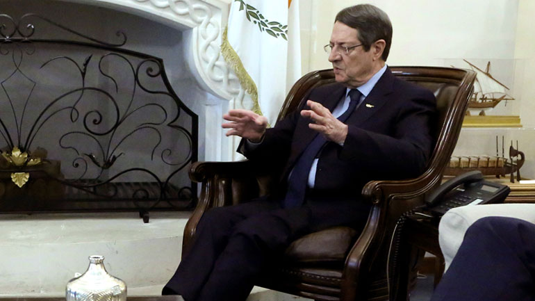 Το Κυπριακό και η τουρκική προκλητικότητα στο επίκεντρο της συνάντησης Αναστασιάδη – Μισέλ