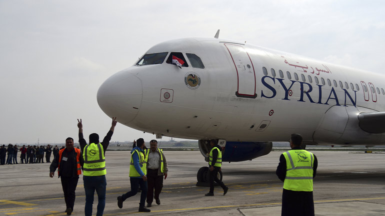 Συρία: Πρώτη πτήση μετά από οκτώ χρόνια στο αεροδρόμιο του Χαλεπιού