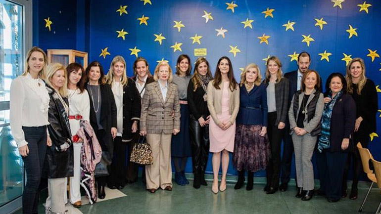 Στην Αθήνα για δεύτερη φορά η φιλέλληνας Ariana Rockefeller