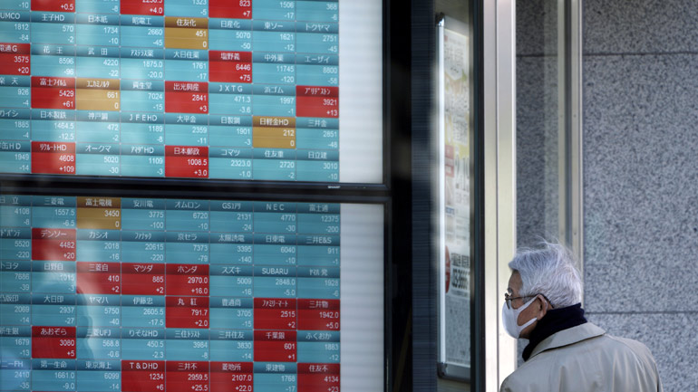 Ανοδικές τάσεις στο χρηματιστήριο του Τόκιο