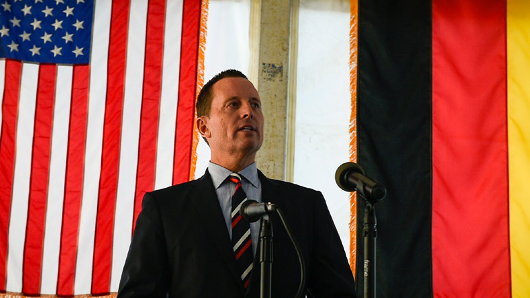 ΗΠΑ: Νέος επικεφαλής στις υπηρεσίες πληροφοριών ο Ρίτσαρντ Γκρενέλ