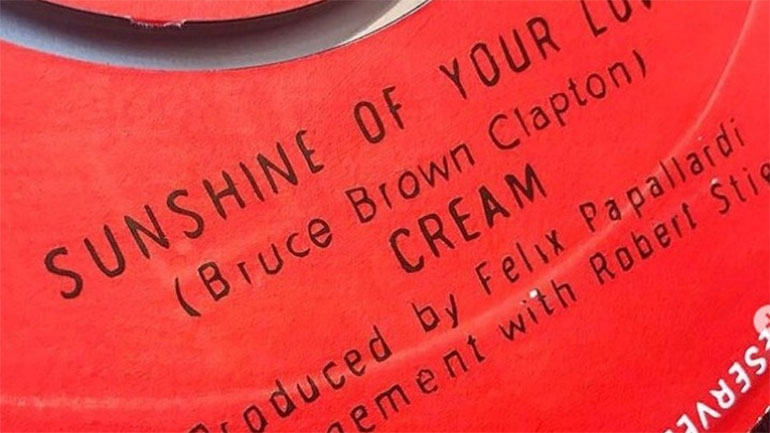 «Sunshine of your Love» από Έρικ Κλάπτον και Ρότζερ Γουότερς