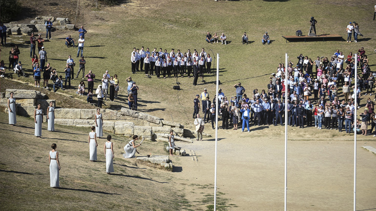 Συσκέψεις για την Τελετή Αφής της Ολυμπιακής Φλόγας