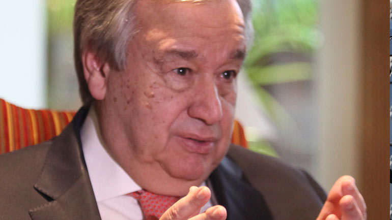 Αντόνιο Γκουτέρες: Ο ανθρωπιστικός εφιάλτης στη Συρία πρέπει να σταματήσει