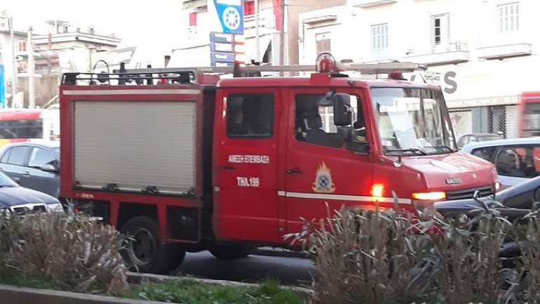 Φωτιά σε διαμέρισμα στη Θεσσαλονίκη