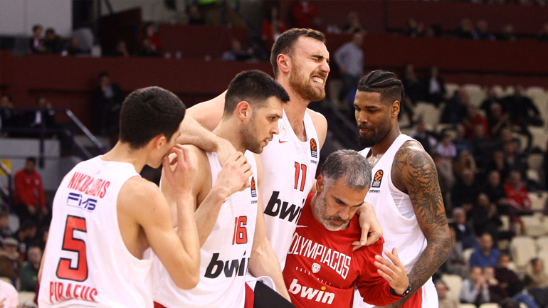 Ολυμπιακός: Απέφυγε τα χειρότερα ο Μιλουτίνοφ