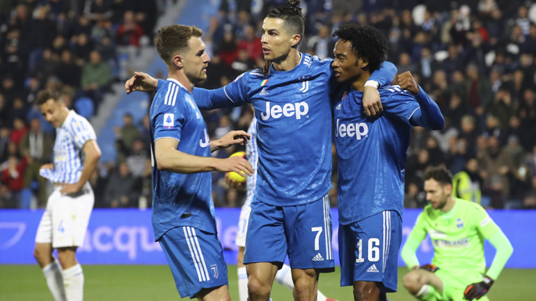Ιταλία: «Διπλό» για τη Γιουβέντους στη βραδιά των ρεκόρ του Ρονάλντο