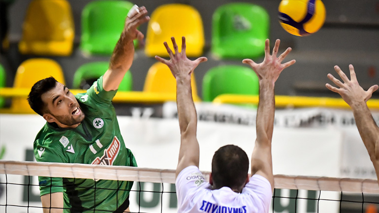 Βόλεϊ: Ηττήθηκε από τον ΑΟΠ Κηφισιάς ο Παναθηναϊκός, πέρασε δεύτερος ο ΠΑΟΚ