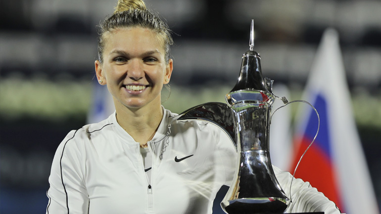 Τένις: Ανατροπή και τίτλος για την Χάλεπ στο Ντουμπάι