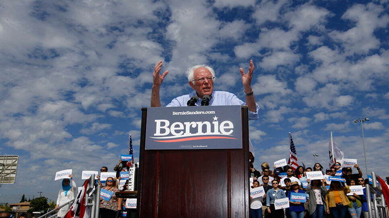ΗΠΑ: Ο Μπέρνι Σάντερς οδεύει σε νίκη στην ψηφοφορία των Δημοκρατικών στην Νεβάδα