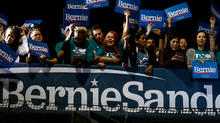 ΗΠΑ: Μεγάλη νίκη Σάντερς στην Νεβάδα
