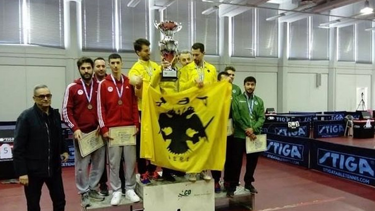 Πινγκ Πονγκ: H ΑΕΚ κατέκτησε αήττητη τον δεύτερο σερί τίτλο της στην Α1 ανδρών