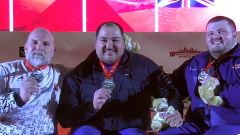 Άρση βαρών σε πάγκο: Χρυσό μετάλλιο για τον Δήμου στο παγκόσμιο κύπελλο