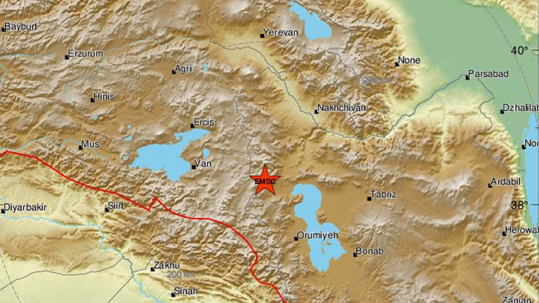 Νέος ισχυρός σεισμός 5,8 Ρίχτερ στα σύνορα Τουρκίας – Ιράν