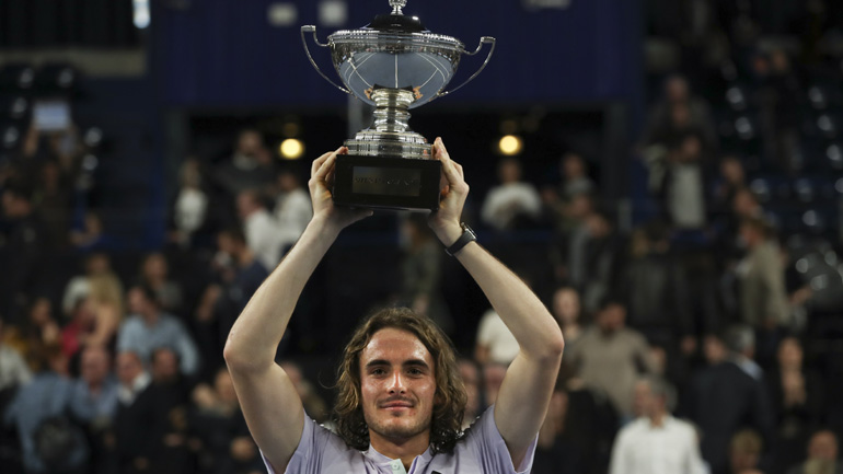 H στέψη του Στέφανου Τσιτσιπά στη Μασσαλία