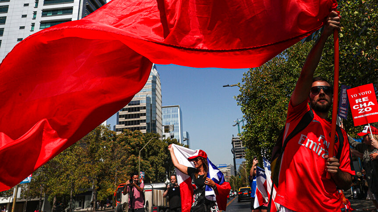 Χιλή: Βίαια επεισόδια σε αντικυβερνητική διαδήλωση