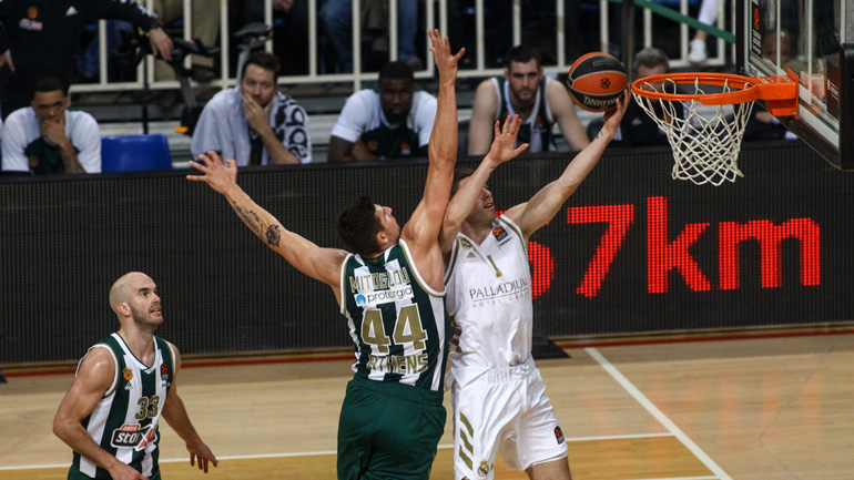 Ξεχωριστή Δευτέρα στην Euroleague με τον αγώνα Ρεάλ-Παναθηναϊκός ΟΠΑΠ