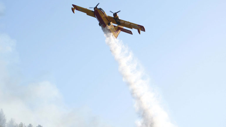 Φωτιά στην Αμοργό