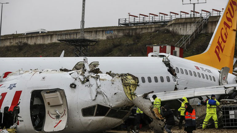 Συνελήφθη ο κυβερνήτης του αεροσκάφους της Pegasus που συνετρίβη στην Κωνσταντινούπολη
